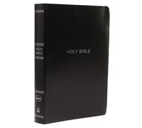 NKJV Holy Bible, Giant Print Center-Column Reference Bible, Black