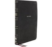 NKJV Holy Bible Giant Print CenterColumn Reference Bible Black Leathersoft 72000 Cross References Red Letter Comfort Print New King James Version by Thoma Thomas Nelson (Auteur)