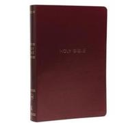 NKJV Holy Bible Giant Print CenterColumn Reference Bible Burgundy Leatherlook 72000 Cross References Red Letter Comfort Print New King James Version by Th Inconnu (Auteur)