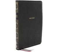 NKJV Holy Bible Giant Print Thinline Bible Black Leathersoft Thumb Indexed Red Letter Comfort Print New King James Version by Thomas Nelson Thomas Nelson (Auteur)