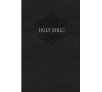 NKJV, Holy Bible, Soft Touch Edition, Leathersoft, Black, Comfor (de piel falsa)