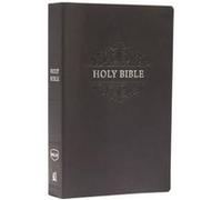 NKJV Holy Bible Soft Touch Edition Leathersoft Black Comfort Print by Zondervan Inconnu (Auteur)