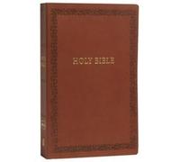 NKJV Holy Bible Soft Touch Edition Leathersoft Brown Comfort Print by Thomas Nelson Thomas Nelson (Auteur)