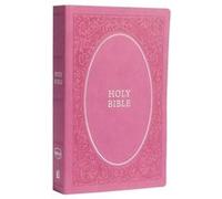 NKJV Holy Bible Soft Touch Edition Leathersoft Pink Comfort Print by Thomas Nelson Thomas Nelson (Auteur)