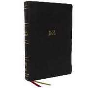 Nkjv Holy Bible, Super Giant Print Reference Bible, Black Genuine Leather, 43,000 Cross References, Red Letter, Thumb Indexed, Comfort Print: New King James Version