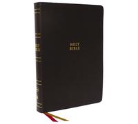 Nkjv Holy Bible, Super Giant Print Reference Bible, Brown Bonded Leather, 43,000 Cross References, Red Letter, Thumb Indexed, Comfort Print: New King James Version