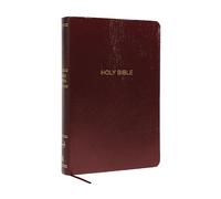 NKJV Holy Bible, Super Giant Print Reference Bible, Burgundy Leather-look, 43,000 Cross references, Red Letter, Comfort Print: New King James Version
