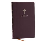 Nkjv Holy Bible, Ultra Thinline, Burgundy Bonded Leather, Red Letter, Comfort Print