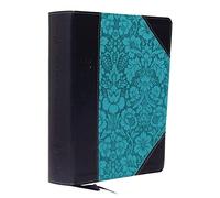 NKJV, Journal the Word Reference Bible, Leathersoft, Blue, Red Letter, Comfort Print: Let Scripture Explain Scripture. Reflect on What You Learn.