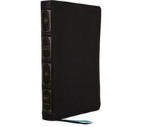 NKJV Large Print Thinline Reference Bible Blue Letter Maclaren Series Leathersoft Black Comfort Print by Thomas Nelson Thomas Nelson (Auteur)