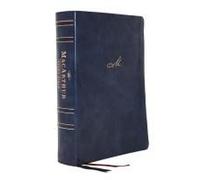 Nkjv, Macarthur Study Bible, 2nd Edition, Leathersoft, Blue, Indexed, Comfort Print