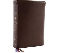 NKJV MacArthur Study Bible 2nd Edition Premium Goatskin Leather Brown Premier Collection Comfort Print Unleashing Gods Truth One Verse at a Time by Gener General editor John F MacArthur (Auteur)