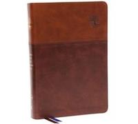 NKJV Matthew Henry Daily Devotional Bible Leathersoft Brown Red Letter Thumb Indexed Comfort Print by Thomas Nelson Thomas Nelson (Auteur)