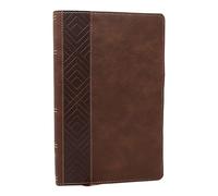NKJV, Personal Size New Testament, Brown Leathersoft, Red Letter, Comfort Print
