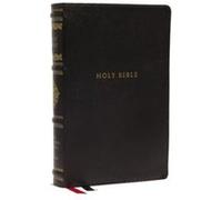 NKJV Personal Size Reference Bible Sovereign Collection Genuine Leather Black Red Letter Comfort Print by Thomas Nelson Thomas Nelson (Auteur)