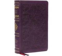 NKJV Personal Size Reference Bible Sovereign Collection Leathersoft Purple Red Letter Comfort Print by Thomas Nelson Thomas Nelson (Auteur)