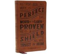 NKJV Personal Size Reference Bible Verse Art Cover Collection Leathersoft Tan Red Letter Thumb Indexed Comfort Print by Thomas Nelson Thomas Nelson (Auteur)