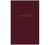 Nkjv, Pew Bible, Hardcover, Burgundy, Red Letter Edition