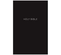 Nkjv, Reference Bible, Center-Column Giant Print, Leather-Look, Black, Indexed, Red Letter Edition, Comfort Print