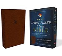 Nkjv, Spirit-Filled Life Bible, Third Edition, Imitation Leather, Brown, Indexed, Red Letter Edition, Comfort Print