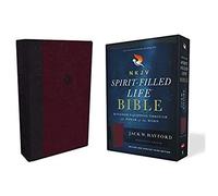Nkjv, Spirit-Filled Life Bible, Third Edition, Imitation Leather, Burgundy, Indexed, Red Letter Edition, Comfort Print