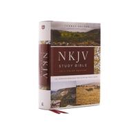 NKJV Study Bible, Hardcover, Full-Color, Red Letter Edition, Comfort Print:
