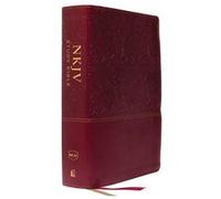 NKJV Study Bible Leathersoft Red FullColor Comfort Print by Thomas Nelson Inconnu (Auteur)