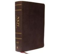 NKJV Study Bible Premium Calfskin Leather Brown FullColor Comfort Print by Thomas Nelson Thomas Nelson (Auteur)