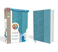 NKJV, Teen Study Bible, Leathersoft, Blue