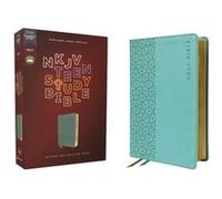 NKJV Teen Study Bible Leathersoft Teal Comfort Print NKJV Teen Study Bible Leathersoft Teal Comfort Print (Auteur)