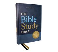 Nkjv, The Bible Study Bible, Hardcover, Comfort Print