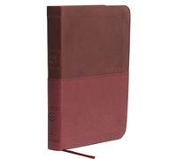 NKJV, Thinline Bible, Compact, Leathersoft, Burgundy, Red Letter, Comfort Print: Holy Bible, New King James Version