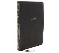 Nkjv, Thinline Bible, Giant Print, Leathersoft, Black, Red Letter Edition, Comfort Print