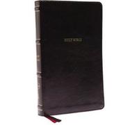 NKJV Thinline Bible Leathersoft Black Red Letter Comfort Print Holy Bible New King James Version by Thomas Nelson Thomas Nelson (Auteur)