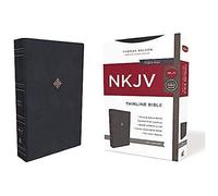 Nkjv, Thinline Bible, Leathersoft, Navy, Red Letter Edition, Comfort Print