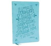 NKJV Thinline Bible Verse Art Cover Collection Leathersoft Teal Red Letter Thumb Indexed Comfort Print by Thomas Nelson Thomas Nelson (Auteur)