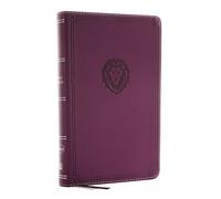 NKJV Thinline Bible Youth Edition Leathersoft Purple Red Letter Comfort Print by Thomas Nelson Thomas Nelson (Auteur)