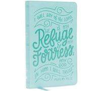 NKJV Thinline Youth Edition Bible Verse Art Cover Collection Turquoise Leathersoft Red Letter Comfort Print by Thomas Nelson Thomas Nelson (Auteur)