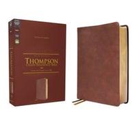 NKJV, Thompson Chain-Reference Bible, Leathersoft, Brown, Red Letter, Comfort Print