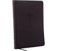 NKJV Value Thinline Bible Large Print Charcoal Leathersoft Red Letter Comfort Print by Thomas Nelson Thomas Nelson (Auteur)