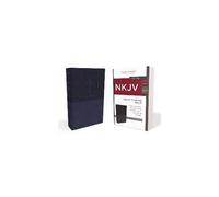 Nkjv, Value Thinline Bible, Standard Print, Imitation Leather, Blue, Red Letter Edition