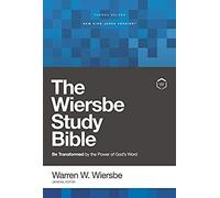 NKJV, Wiersbe Study Bible, Hardcover, Red Letter, Comfort Print: Be Transformed by the Power of God’s Word