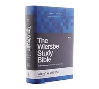 NKJV, Wiersbe Study Bible, Hardcover, Red Letter, Comfort Print: Be Transformed by the Power of God’s Word