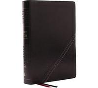 NKJV Word Study Reference Bible Leathersoft Black Red Letter Comfort Print by Thomas Nelson Thomas Nelson (Auteur)