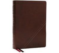 Nkjv, Word Study Reference Bible, Leathersoft, Brown, Red Letter, Comfort Print