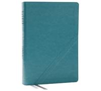 NKJV Word Study Reference Bible Leathersoft Turquoise Red Letter Comfort Print by Thomas Nelson Thomas Nelson (Auteur)