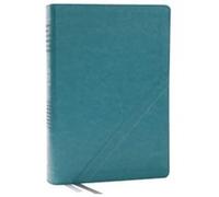 NKJV Word Study Reference Bible Leathersoft Turquoise Red Letter Comfort Print by Thomas Nelson Thomas Nelson (Auteur)