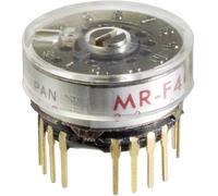 NKK Switches MRF206 MRF206 Commutateur rotatif 125 V/AC 0.25 A Positions de commutation 6 1 x 30 ° 1 pc(s)