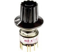 NKK Switches MRK112-A MRK112-A Commutateur rotatif 125 V/AC 0.25 A Positions de commutation 12 1 x 30 ° 1 pc(s)