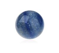 NKlaus 14897 Boule en quartz bleu naturel 30 mm Pierre précieuse vue du ciel Mysticisme